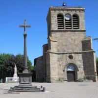 Croix devant léglise de Saint-Etienne-le-Molard, Руанн