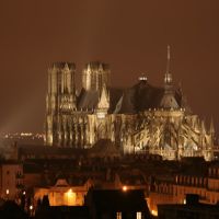 Cathédrale Notre-Dame De Nuit, Реймс