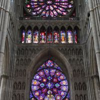 Westrose und Ornamentik, Cathédrale Notre-Dame de Reims, Реймс
