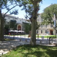 Montpellier, le Musée Fabre (dans lancien Collège des Jésuites et lycée)... et lInsensé, Монпелье