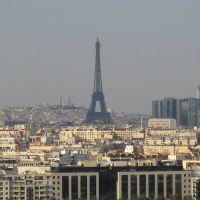 Paris vue de Meudon, Нантерре