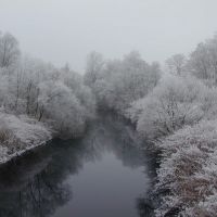 la Thur en hiver, Мулхаузен
