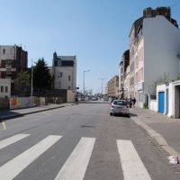 Rue Frédéric Bellanger - vers la mer - Le Havre, Гавр