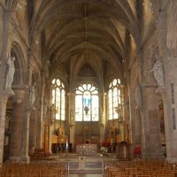 Inside the Cathedral "Notre Dame du havre", Гавр