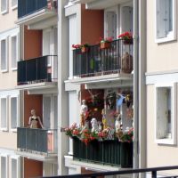 A cheerful balcony, Брест
