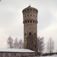 vodárenská věž v Karviné v únoru 2005, Карвина