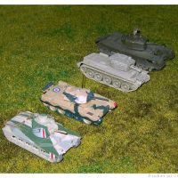 WWII english tanks, Острава