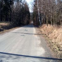 road to Hlubočec from Výškovice, Фрыдек-Мистек