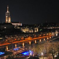 Bern by night - Old town and Aare ©AndreasF, Берн