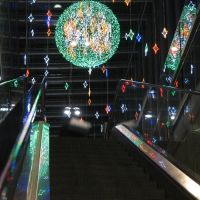 (messi07) Nordhalle Bahnhof Bern – Weihnachtsdekoration [250°], Берн