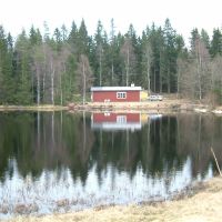Huset ved søen i Sverige, Борас