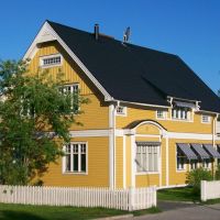 A perfect example of swedish house in Lulea, Лулеа