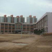 Buildings of Poongmoon Elementary school in Kunsan city, Кунсан