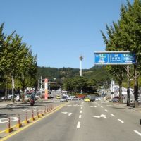 road to Masan station, Масан