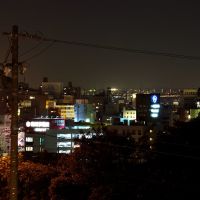 Okazaki at night, Оказаки