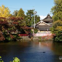 Rokusho shrine pond, Оказаки