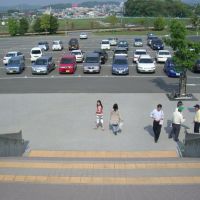 Toyota Stadium parking area, Toyota-shi, Aichi-ken, Japan, Тойота