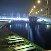 Aomori Bay Bridge (Night View) 青森ベイブリッジ, Хачинохе