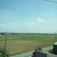 新幹線の車窓風景, Огаки