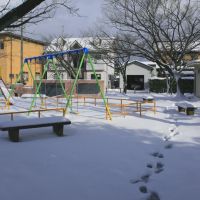 The snow scene, Каназава