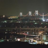 1989.08瀬戸大橋夜景, Сакаиде