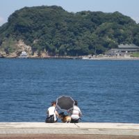 うみかぜ公園と猿島(Umikaze park & Sarushima island), Йокосука
