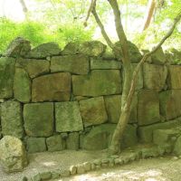 Castle wall, Kameoka-jyo Castle, Камеока