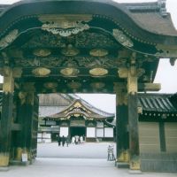 Nijo castle interior gates, Киото