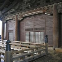 京都東本願寺外観の詳細　Outside wall detail. Higashi-Honganji Temple, Kyoto., Киото