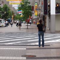 Ginza-Dori street crossing, Кумамото