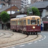 Kumamoto City Transportation at Daniyama curve, Минамата