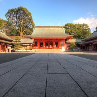 Fujisaki Hachimangu shrine, Минамата