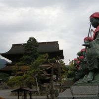 Zenko-ji temple,Nagano city,Nagano pref　善光寺（长野市）　善光寺（長野市）, Саку
