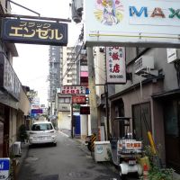 Alley in Nishi Tsuruga 西鶴賀商店街の路地, Сува