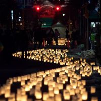 Nagano Lantern Festival  Lamp of Peace 長野灯明まつり 平和のともしび, Сува