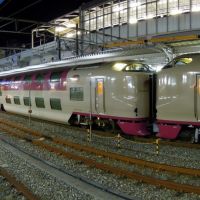 JR Sunrise Seto & JR Sunrise Izumo (JR Okayama Station), サンライズ瀬戸とサンライズ出雲の接続　岡山駅, Курашики