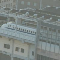 Okayama Station with Bullet Train, Окэйама