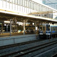 JR Okayama station platform, Окэйама