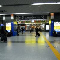 JR Okayama Station ticket gate, Окэйама