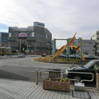 JR茂原駅南口 JR Mobara station south square, Chiba pref., Мобара