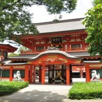 Chiba-Jinja, Sonjō-den  千葉神社 尊星殿  (2009.07.25), Татиама