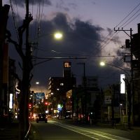 View of the Hoya-Shindo crossing in Nishi-Tokyo city（保谷新道交差点付近）, Кодаира