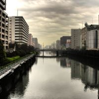 Sarue 2-chome view east (808), Токио
