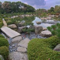 日本庭園（大濠公園）, Омута