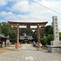 福島稲荷神社鳥居、Torii gate of Fukushima Inari-jinja shrine, Иваки
