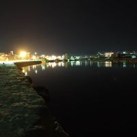 The mouth of an Abashiri River (night), Абашири