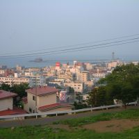 Abashiri city from Tentozan, Абашири