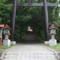 厳島神社　釧路護国神社, Куширо