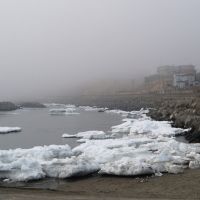 千代の浦海岸の流氷, Куширо