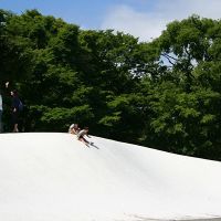 White slide in Odori Park, Sapporo - 2007.07, Саппоро